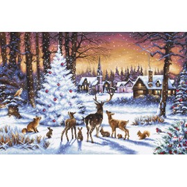 Letistitch Leti947 Cross Stitch Set, Multi-Colour, 46 x 30 cm