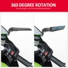 Wodpice Rearview Mirrors Motorcycle Accessories For Ninja 400 650 Wind