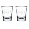 MIP Set of 2 Shot Glasses 1.75oz Shot Glass Set