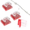 100 Pcs Cable Light Strip String Clips Adhesive, it can
