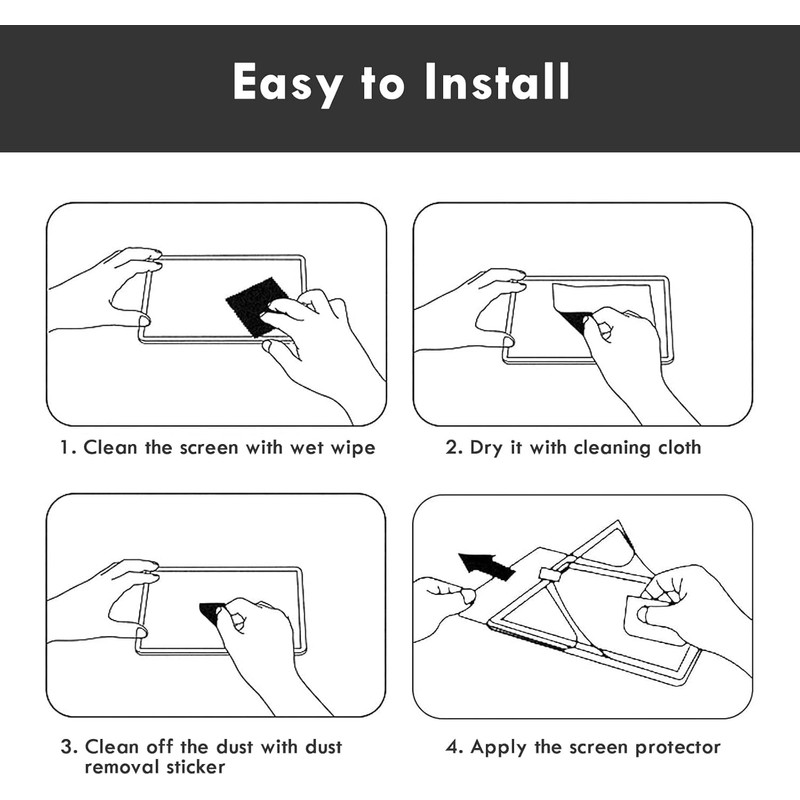 TiMOVO 3 Pack Anti-Glare Screen Protector Designed for All-New Kindle