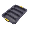 iplusmile Slot French Bread Pan Non Stick Baking Tray for
