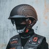 VCOROS Half Helmet Motorcycle DOT Approved Open Face Helmet F07