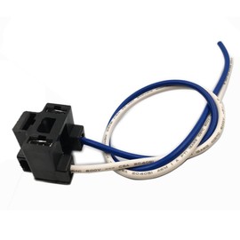 Ajnlx 16ga 2-Wire H1 Headlight Harness Connector Plug Pigtail Compatible with Honda S2000 Prelude Acura RSX TSX