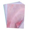 100 Sheets DIN A4 Watercolour Writing Paper with 10 Designs,