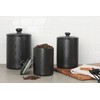 10 Strawberry Street Kitchen Canister, 3 Piece Set, Marquis Matte