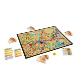 Family board game Quiz Taxi, the game of one cable