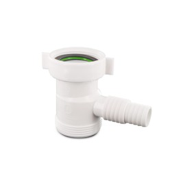 DL-pro Siphon Intermediate Piece 1 1/2 Inch Connector Siphon Syphon Height Compensation for Device Connection Sink Siphon Washing Machine Dishwasher