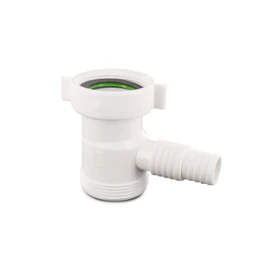 DL-pro Siphon Intermediate Piece 1 1/2 Inch Connector Siphon Syphon Height Compensation for Device Connection Sink Siphon Washing Machine Dishwasher
