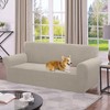 HDCAXKJ 100% Waterproof Couch Cover Stretch 3 Seater Sofa Cover