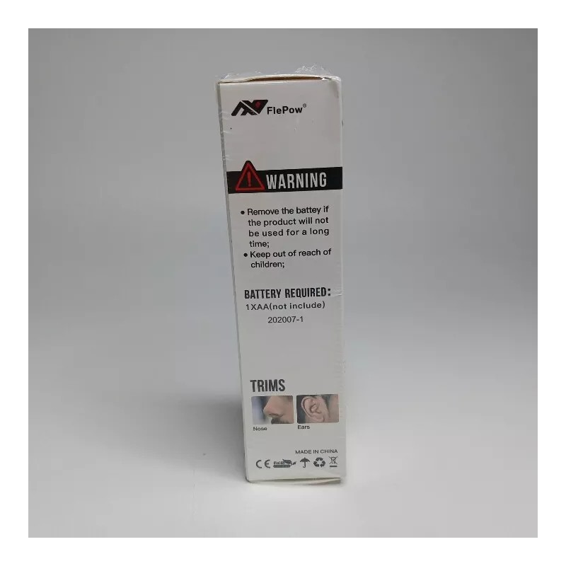 Flepow Ear/Nose Hair Trimmer - Waterproof Hair Trimmer