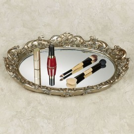Victoria Rose Mirrored Vanity Tray Vanity Tray