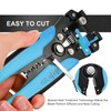 Power Conjoint Wire Stripper, 8" Automatic Wire Crimping Pliers Multi-Function