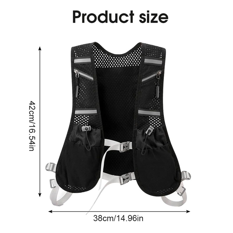 Udbrud Running Vest for Men and Women, Ultralight Running Backpack,