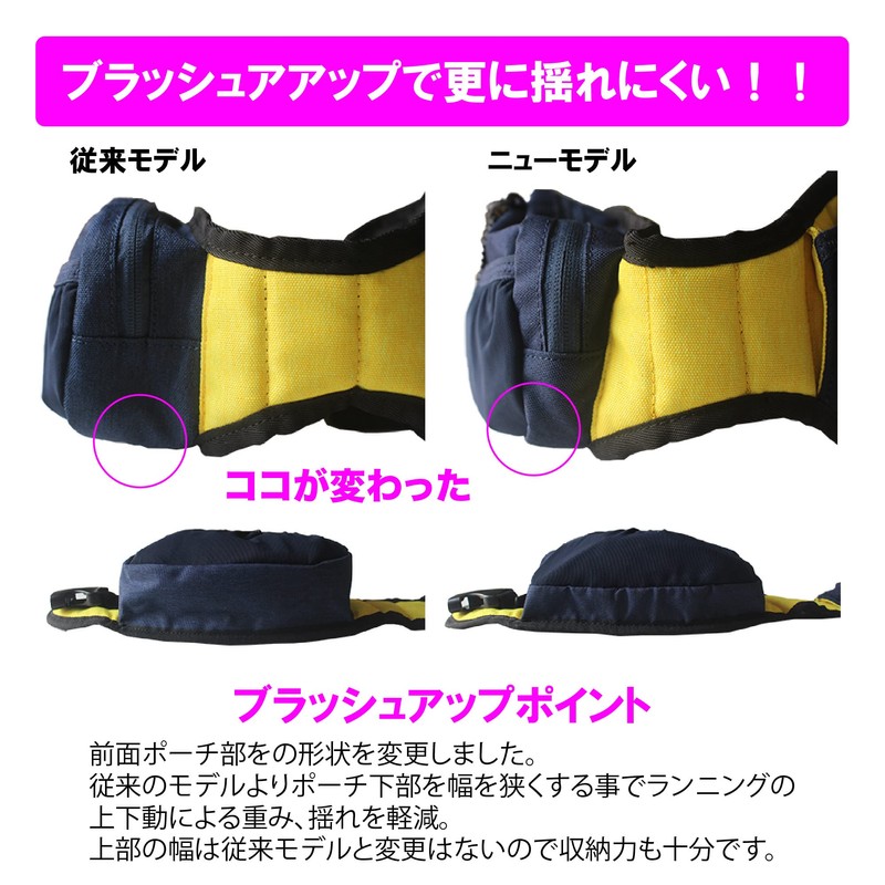 YURENIKUI Standard Run Walk Style Original Anti-Vibration Running Bottle Pouch
