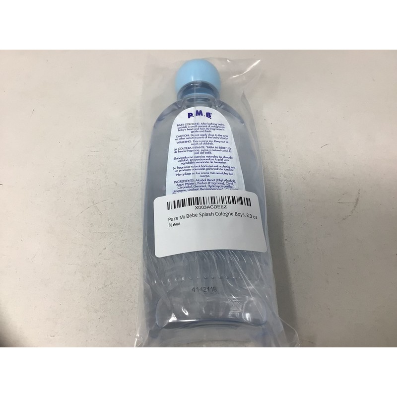 Para Mi Bebe Splash Cologne Boys, 8.3 oz