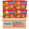 Munchies Sandwich Crackers, Assorted Peanut Butter Variety Pack (Pack of