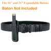 Taftacfr Molded Expandable Baton Holder Holds 16-Inch Or 21-Inch Expandable