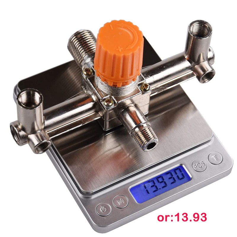 NPT Compressor Manifold Heavy Duty Double Outlet Manifold Air Compressor