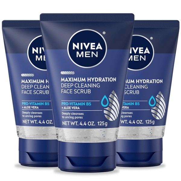 NIVEA MEN NIVEA MEN Maximum Hydration Deep Cleaning Face Scrub