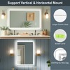TIFULLHOME 16x24 LED Mirror for Bathroom, Backlit & Front Lights,