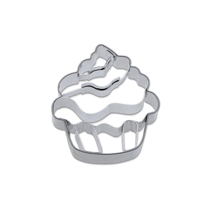 Städter 199675 Cookie Cutter Muffin-Shaped 5.5 cm Stainless Steel