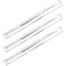 Bolígrafos de aceite para cutículas, ingredientes naturales, revitalizador de cutículas, bolígrafos aceite para uñas con cepillo suave para el cuidado las uñas, evita grietas, 3 uds.