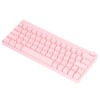 Mechanical Keyboard 64 Key RGB 3 Mode Ergonomic Layout Knob