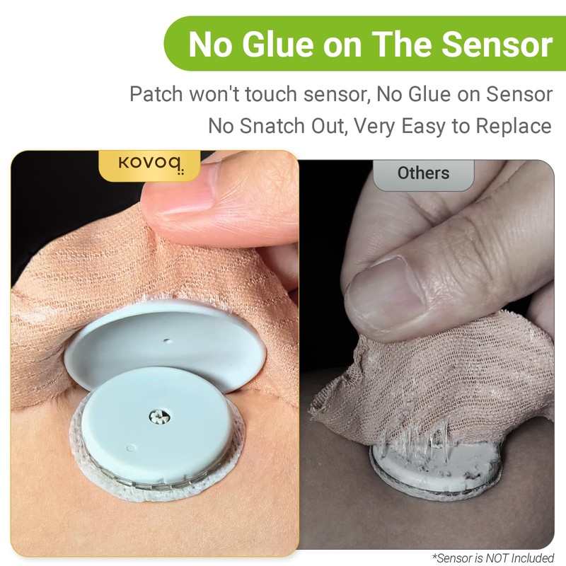 40-Pack Libre 2 & Lingo Sensor Covers, Kovoq Freestyle Libre