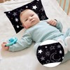 EOWVISN 1 Mini Pillow And 1 Blackout Eye Mask, Children'S