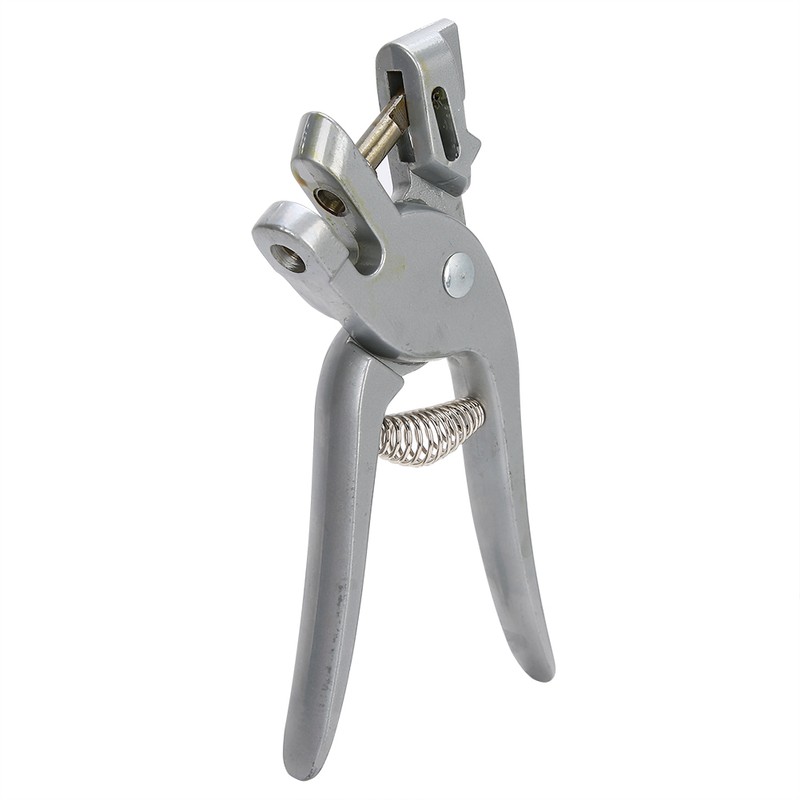 Stainless Steel Livestock Pig Punch Marking Ear Canal Pliers for