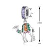 FAEFASH Camel Charm 925 Sterling Silver Animals Bead Persistence and