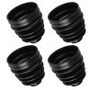 Caltric 2 Rear Axle Inner Outer CV Boot Kit for