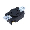 Maxmoral NEMA L6-30R Flush Mounting Locking Receptacle, Twist Lock Socket/Outlet