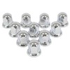 Mytee Products Chrome Metal Lug Nut Covers, 2"(H), fits 33mm,