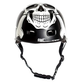 AWE® MEET YOUR MAKER™ BMX/E-Bike/Bike Helmet Black 55-58cm *FREE 5 YEAR CRASH REPLACEMENT*
