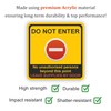 Do Not Enter - no unauthorised persons - Gaming Zone,