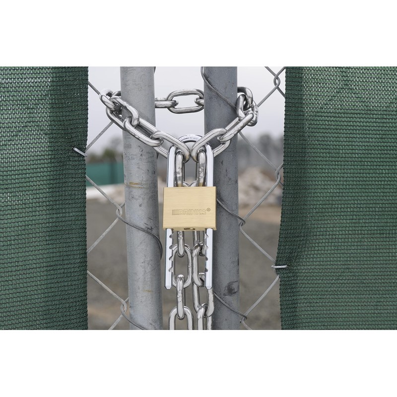 BRINKS - 50mm Solid Brass Keyed Padlock with Adjustable Shackle