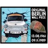 United1871 Original Berlin Wall Stone with Certificate of Authenticity, Handmade