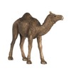 A&B Home Camel Statue Accent, Coppery Finish