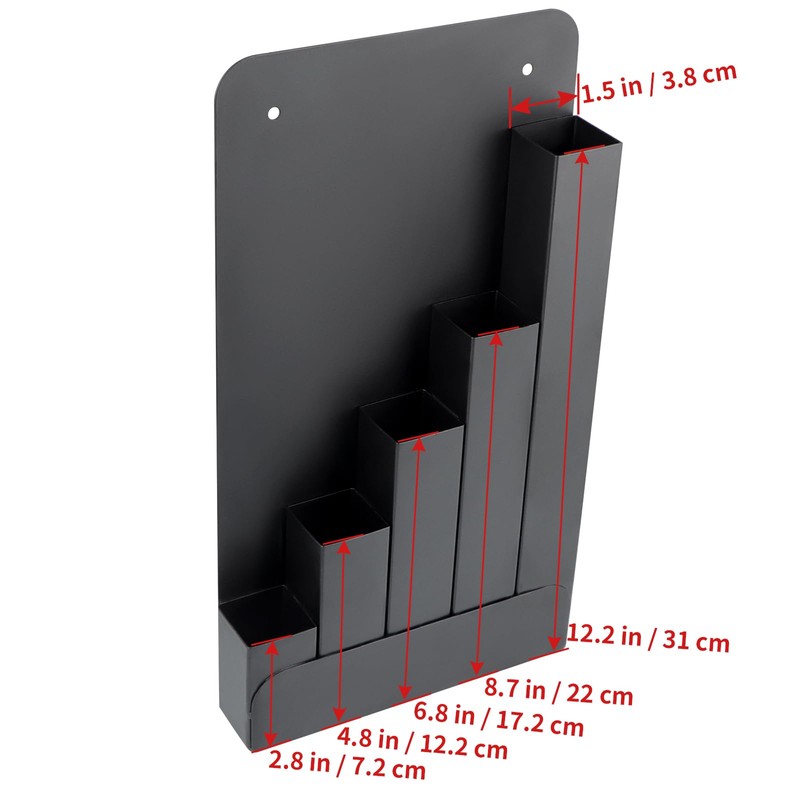 Sanbege Cable Tie Organizer Holder with Screws, Metal Zip Tie