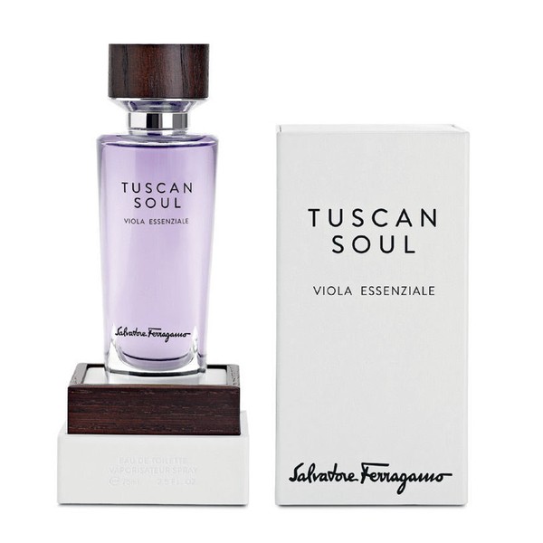 Salvatore Ferragamo Tuscan Soul VIOLA ESSENZIALE 2.5 oz 75ML EDT Spray * SEALED