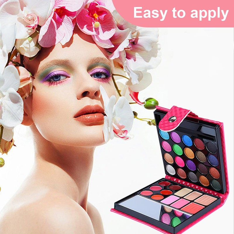 OUDQFCJ 32 Farben Lidschattenpalette Schimmernde Lidschattenpalette Makeup Palette Makeup Palette