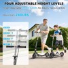 Scooters for Kids 8-12, Teens & Adults - Lightweight, Foldable,