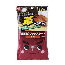 LEC SS-052 Geki Drop Wax Sheet for Leather, 13 Sheets (Microfiber)