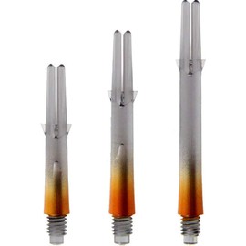 L-Style L-Shaft Lock Straight Twotone Black Clear Orange Display Length 330