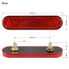 Pack of 2 87 x 21 x 8 mm Motorcycle
