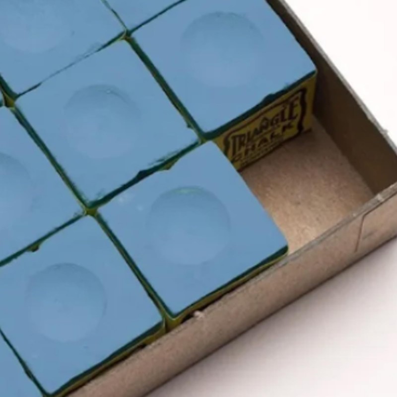 Ausla Pack of 12 Pool Chalk Cubes Non-Slip Pool Table