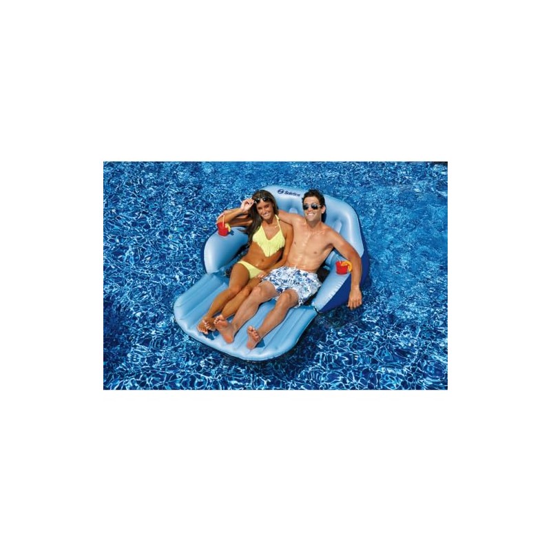 SOLSTICE Inflatable Pool Lounger Float for Relaxation – Raft for