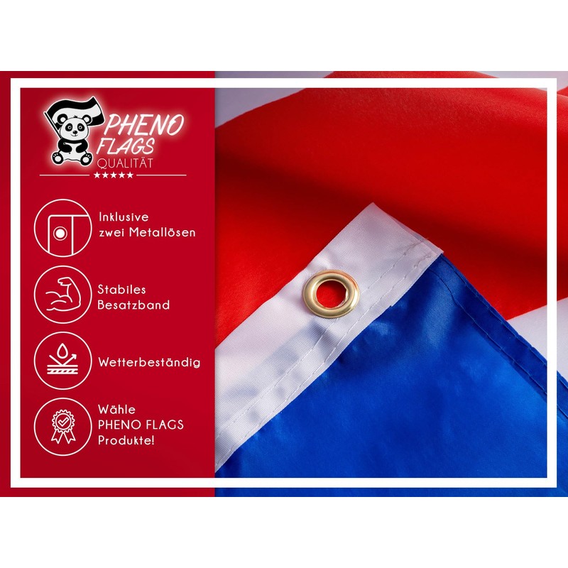 PHENO FLAGS Iceland Flag - Iceland Flag 90 x 150